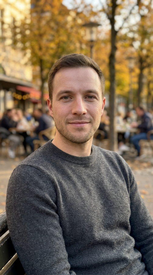 AI-generated personality photo for dating app