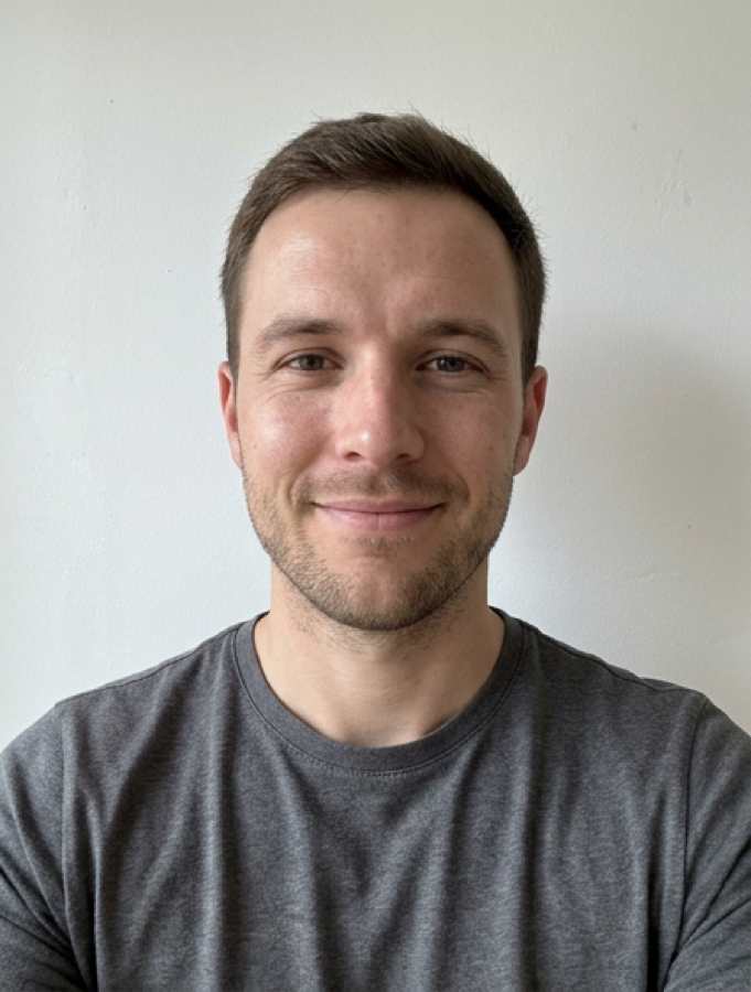 Selfie used to generate AI dating photos